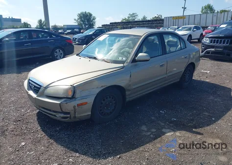 2006 Hyundai Elantra Gls/Limited from USA, damaged, VIN KMHDN46D26U221665